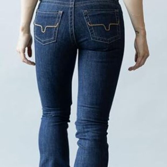 Kimes Ranch Women's Betty Western Style Modest Bootcut Mid-Rise Straight Fit - Picture 4 of 6